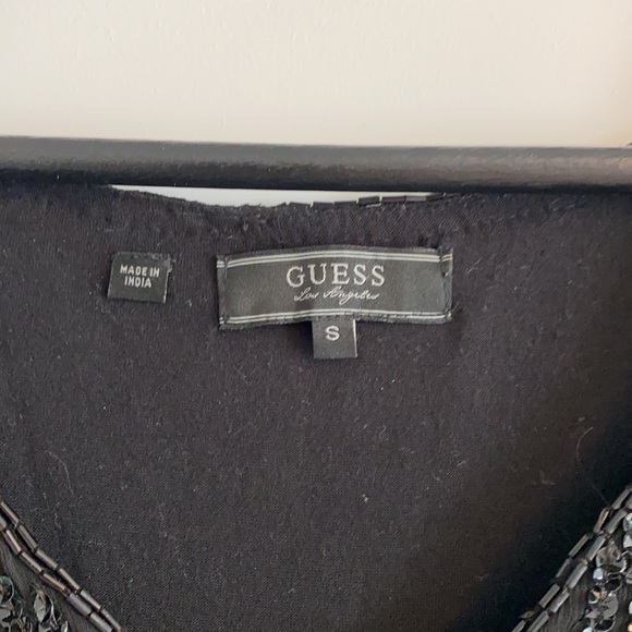 GUESS 🖤 Sequined “Edie” Black Cocktail Dress - Picture 4 of 5